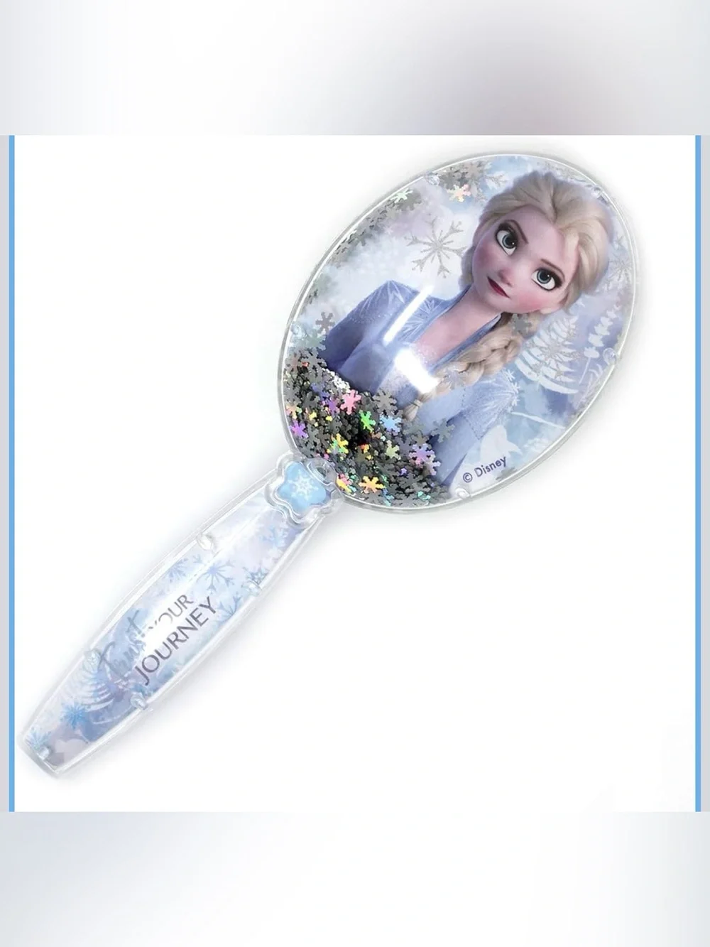 Disney Elsa Sparkle Snowflake Hand BRUSH  - Light Blue NWT